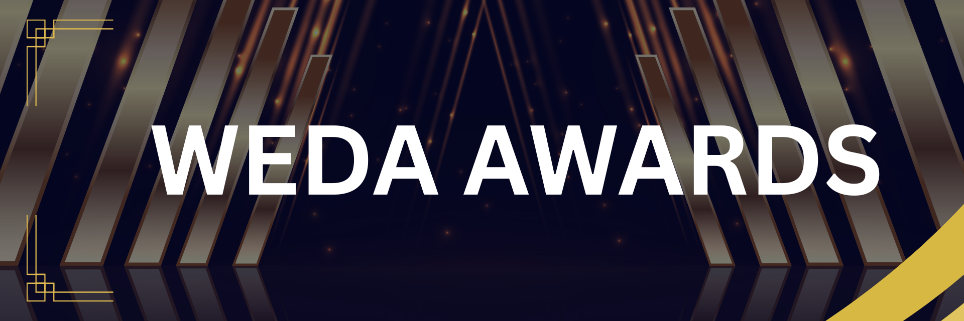 Banner for WEDA Awards